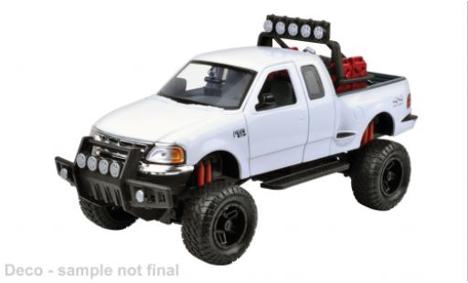 Ford F-1 1/24 Motormax 50 XLT weiss 2001 1:24 modellino in miniatura