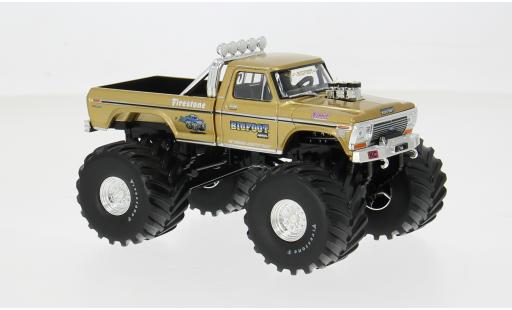 Ford F-250 1/43 Greenlight Monster Truck gold 1975 Kings of Crunch Series 6 1:43 modellini auto
