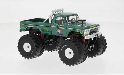 Ford F-250 1/43 Greenlight Monster Truck gr&Atilde;&frac14;n 1975 Kings of Crunch Series 5 1:43 modellini auto
