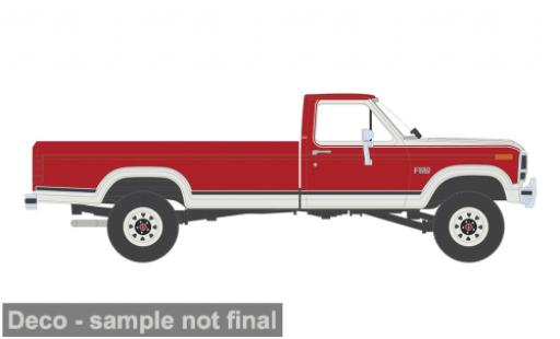 Ford F-250 1/64 IXO America XLT Lariat rot/weiss 1984 1:64 modellino in miniatura
