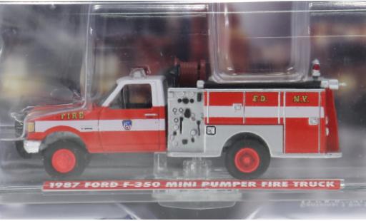 Ford F-350 1/64 Greenlight 1987 FDNY 1:64 modellino in miniatura