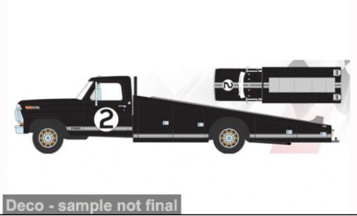 Ford F-350 1/18 ACME Ramp Truck schwarz 1970 60th Anniversary 24 Hours of Le Mans 1966 #2 1:18 modellino in miniatura