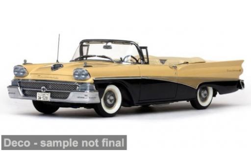 Modellini auto Ford Fairlane 500 gelb/schwarz 1958 1/18 Sun Star