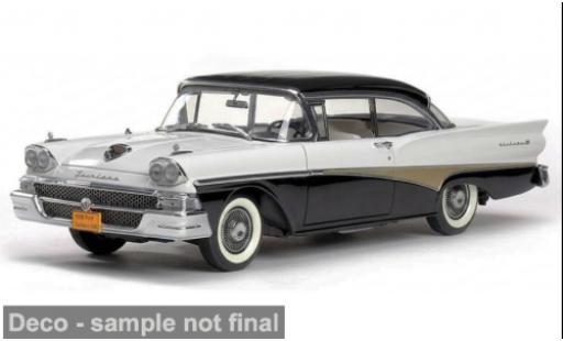 Modellini auto Ford Fairlane 500 weiss/schwarz 1958 1/18 Sun Star