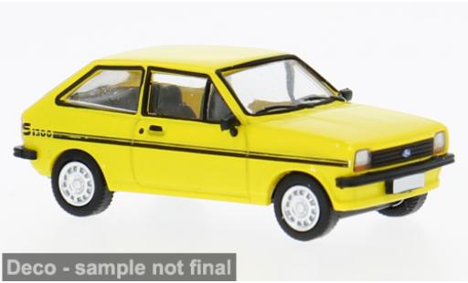 Ford Fiesta 1/87 PCX87 MK I gelb 1975 1:87 modellino in miniatura