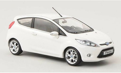 Ford Fiesta ST 1/43 Minichamps Mk VII bianco 3-Turer 2008 modellini auto