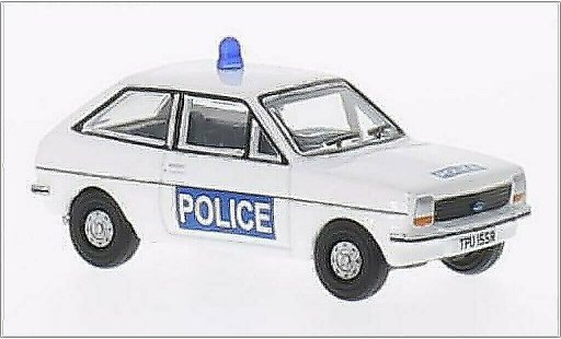 Ford Fiesta Flotte 1/76 Oxford MkI Essex Police RHD modellini auto