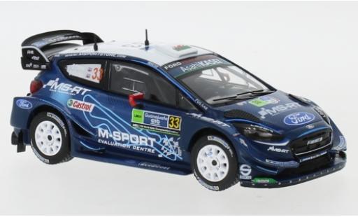 Ford Fiesta 1/43 IXO RS WRC #33 1:43 modellino in miniatura