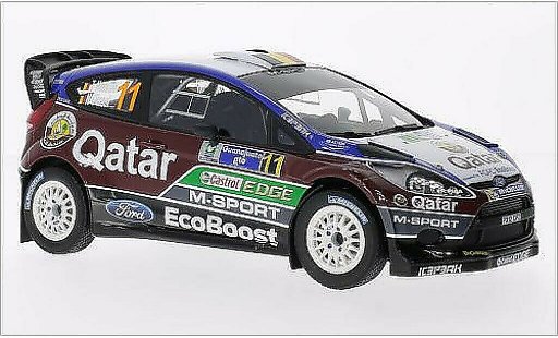 Ford Fiesta WRC 1/18 Minichamps No.11 Qatar M-Sport World Rally Team Castrol Rally WM Rally Mexico 2013 /N.Gilsoul modellini auto