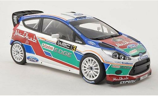 Ford Fiesta WRC 1/18 Minichamps No.3 Abu Dhabi Prasentationsfahrzeug 2011 modellini auto