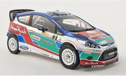 Ford Fiesta WRC 1/18 Minichamps No.3 Abu Dhabi Rally Australien 2011 /J.Lehtinen modellini auto