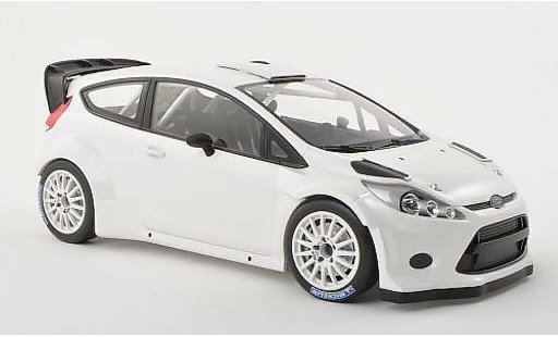 Ford Fiesta WRC 1/18 Minichamps Street bianco 2011 modellini auto