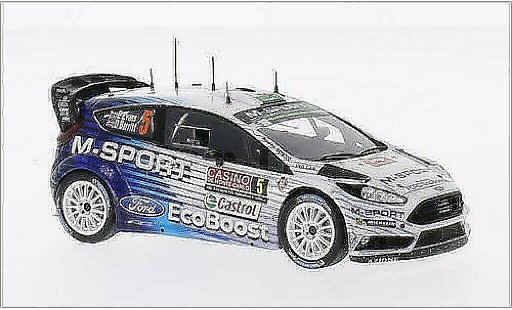 Ford Fiesta WRC 1/43 Spark No.5 M-Sport World Rally Team Rally Monte Carlo 2015 /D.Barritt modellini auto