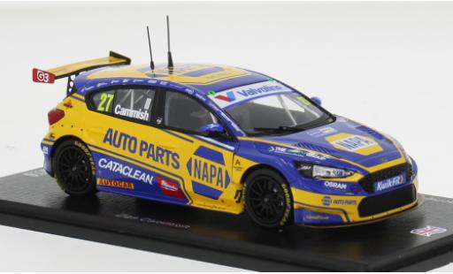 Ford Focus 1/43 Spark BTCC Snetterton 2025 NAPA Racing UK #27 D.Cammish 1:43