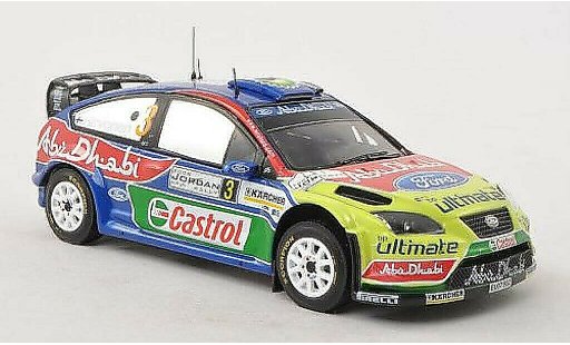 Ford Focus RS 1/43 IXO 07 WRC No.3 Rally Jordanien 2008 /J.Lehtinen modellini auto