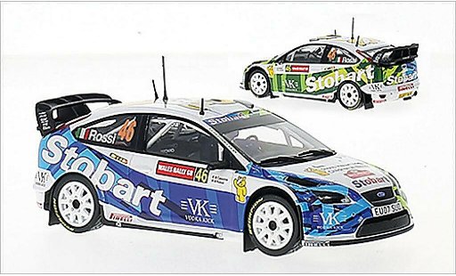 Ford Focus RS 1/43 Minichamps WRC No.46 M-Sport Stobart WRC Rally Wales 2008 /C.Cassina modellini auto