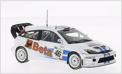 Ford Focus RS WRC 1/43 Minichamps No.46 Beta Rally Monza 2007 modellini auto