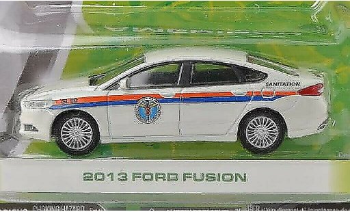 Ford Fusion Fleet 1/64 Greenlight N.Y. Department of Sanitation 2013 modellini auto