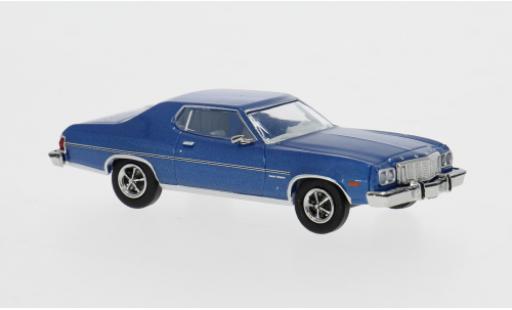 Ford Gran Torino 1/87 Brekina blau 1976 1:87 modellino in miniatura