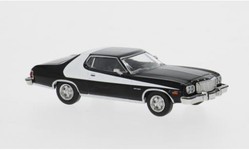 Ford Gran Torino 1/87 Brekina schwarz/weiss 1976 1:87