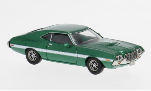 Ford Gran Torino 1/87 Brekina Sport gr&Atilde;&frac14;n/weiss 1969 1:87 modellini auto