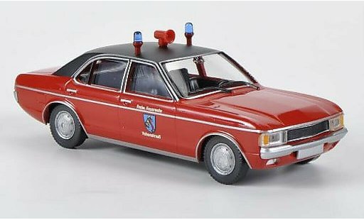 Ford Granada Berlina 1/87 Wiking Freiwillige Vigili del fuoco Vohenstrauss modellini auto