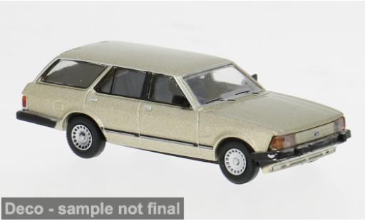 Modellini auto Ford Granada II Turnier gold 1984 1/87 Brekina