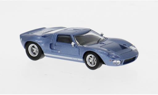 Modellini auto Ford GT40 GT 40 blau 1966 1/87 Brekina