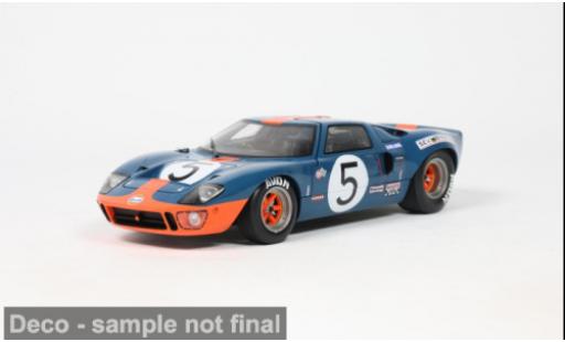 Ford GT40 1/18 Solido GT 40 MK.1 blau/orange 1968 1:18 modellini auto