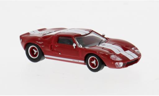 Modellini auto Ford GT40 GT 40 rot 1966 1/87 Brekina