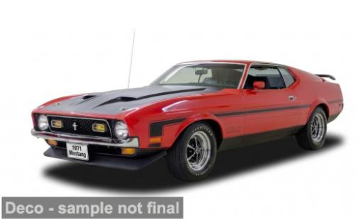 Modellini auto Ford Mustang Boss 351 rot 1971 1/18 Sun Star