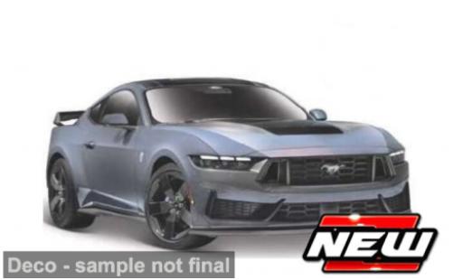 Ford Mustang 1/24 Maisto Dark Horse grau 1:24 modellino in miniatura