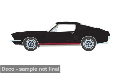 Modellini auto Ford Mustang GT Fastback schwarz 1967 1/64 IXO America