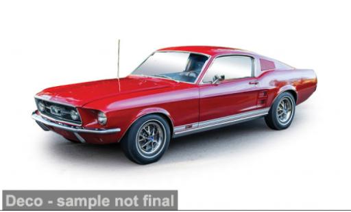 Ford Mustang 1/64 IXO America GTA Fastback rot 1967 1:64 modellino in miniatura