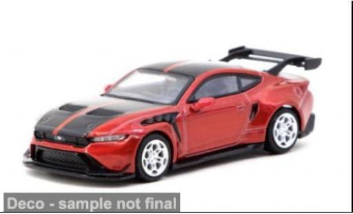 Ford Mustang 1/64 Tarmac Works GTD rot/schwarz 1:64 modellino in miniatura