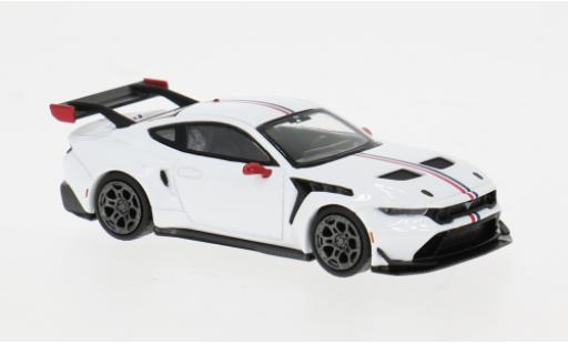 Modellini auto Ford Mustang GTD weiss 2025 1/64 Mini GT