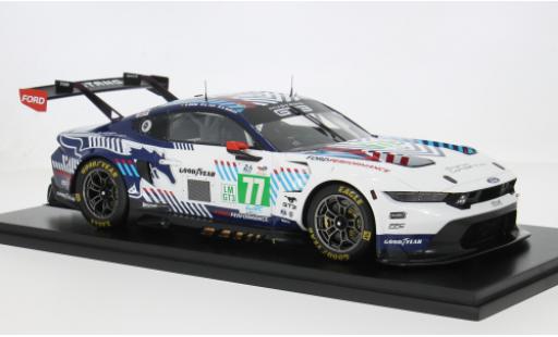 Ford Mustang 1/18 Spark LMGT3 24h Le Mans 2025 #77 B.Sousa/B.Tuck 1:18 modellino in miniatura