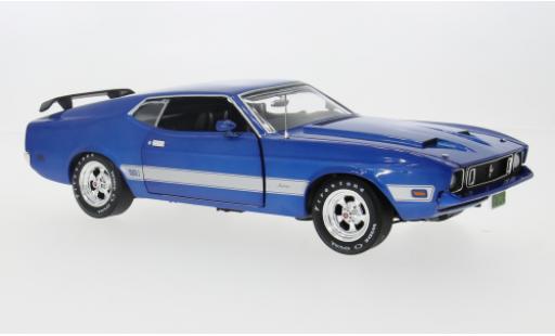 Ford Mustang 1/18 Auto World Mach 1 bla 1:18 modellino in miniatura