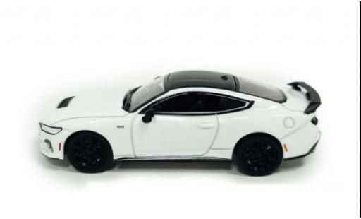 Ford Mustang 1/64 Greenlight weiss 2024 1:64 modellino in miniatura