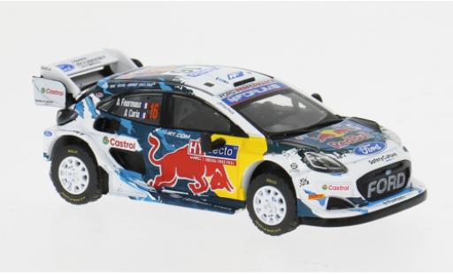 Ford Puma 1/64 Mini GT Rally1 Rally Finland 2024 M-Sport World Rally Team #16 1:64 modellino in miniatura