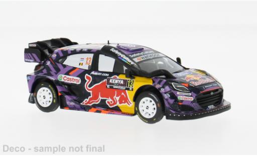 Ford Puma 1/43 IXO Rally1 Safari Rallye Kenia 2025 #13 G.Munster/L.Louka 1:43 modellino in miniatura
