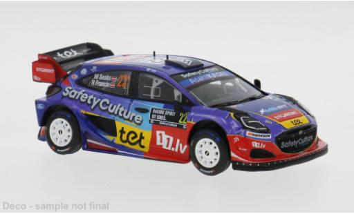 Ford Puma 1/43 IXO Rally1 WRC Rally Schweden 2025 #22 M.Sesks/R.Francevic 1:43 modellino in miniatura