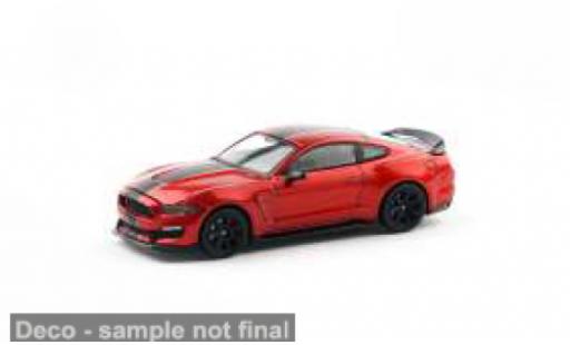 Modellini auto Shelby Mustang Base Ford GT-350R rosso/nero 1/64 Pop Race