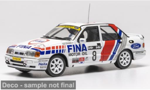 Modellini auto Ford Sierra Cosworth RS 4x4 Circuit des Ardennes 1990 #8 E.Doctor/T.Badenberg 1/43 IXO