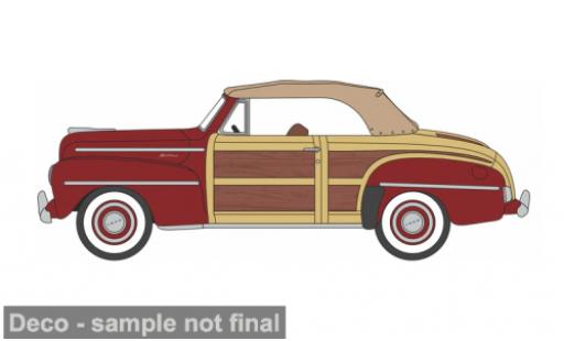 Modellini auto Ford Sportsman rot 1946 1/87 Oxford