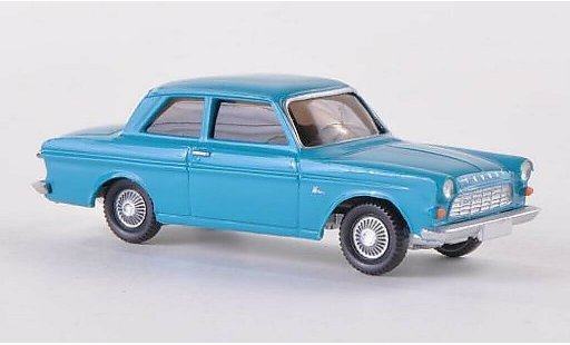 Ford Taunus 12M 1/87 Wiking P4 turchese modellini auto