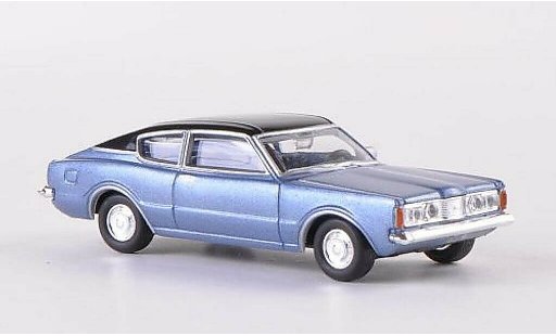 Ford Taunus Berline 1/87 Herpa 1600 blu Coupe modellini auto