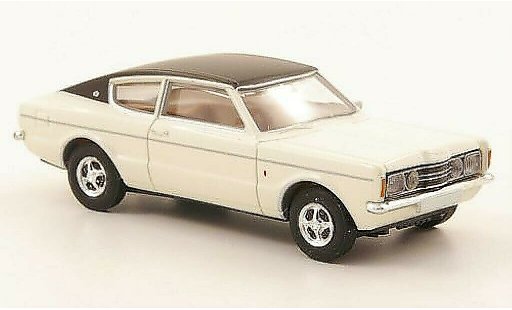 Ford Taunus TC1 1/87 Brekina Coupe GXL bianco/nero modellini auto