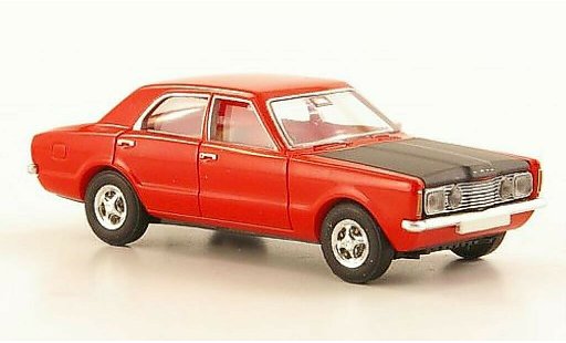 Ford Taunus TC1 1/87 Brekina GT Sport rosso/nero modellini auto