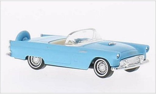 Ford Thunderbird Two-Seater 1/87 Busch Convertibile blu 1956 modellini auto